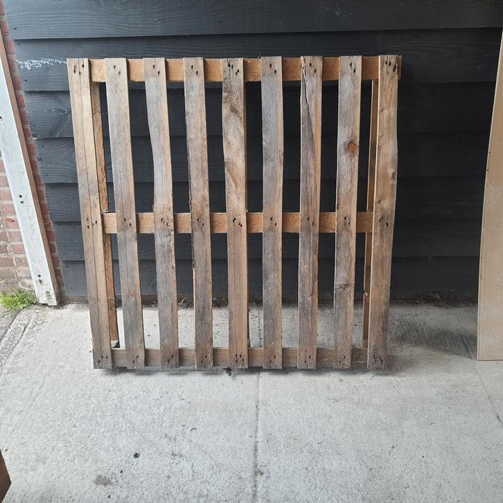 Pallet 115x115, Doe-het-zelf en Verbouw, Hout en Planken, Zo goed als nieuw, Pallet, Overige houtsoorten, Minder dan 200 cm, Ophalen
