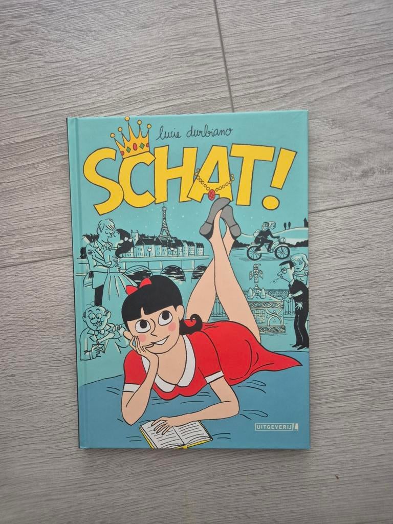 Schat! door Lucie Durbiano - Stripboek, Eén stripboek, Ophalen of Verzenden, Gelezen, Lucie Durbiano