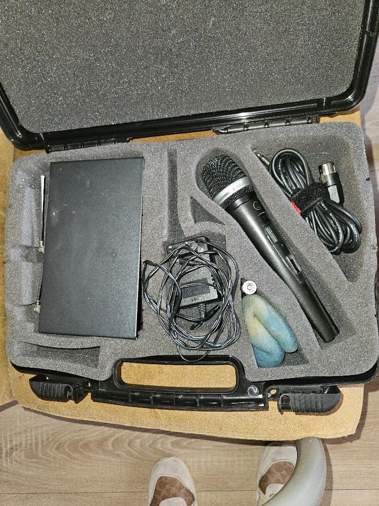 draadloze microfoon met ontvanger (Sennheiser}, Ophalen, Gebruikt, Overige typen, Draadloos