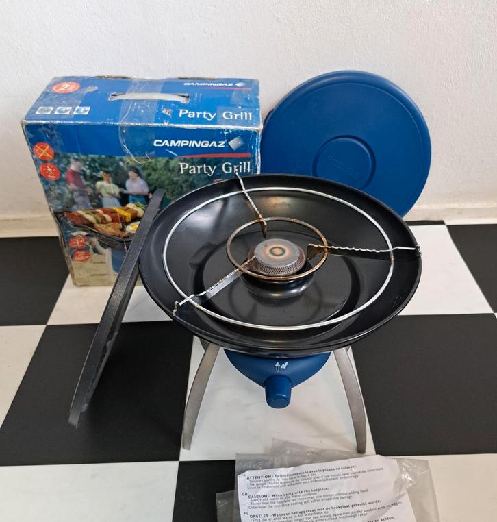 Campingaz Party Grill Camping grill  kleine gasgrill voor, Tuin en Terras, Gasbarbecues, Ophalen of Verzenden