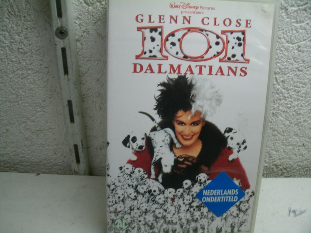 vhs 165a 101 dalmatians ned ondert, Vanaf 16 jaar, Ophalen of Verzenden, Gebruikt, Overige typen