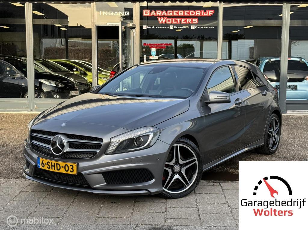 Mercedes A-klasse 200 AMG MEMORY HARMAN/KARDON RODE GORDELS, Gebruikt, Met garantie (alle), Bedrijf, 19 km/l