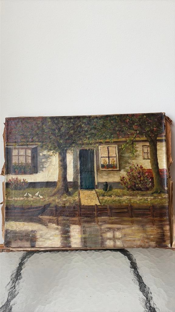 Schilderij Jan de Haas (1832-1908), Ophalen of Verzenden