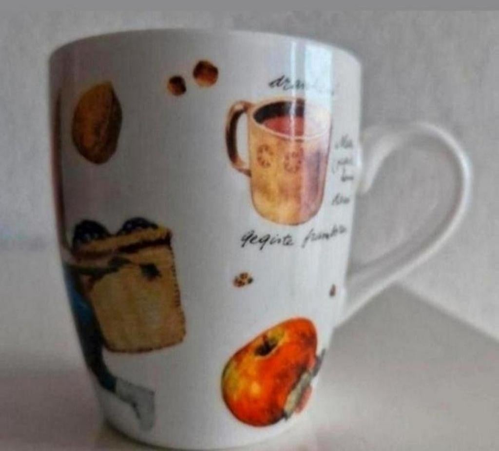 Rien Poortvliet Senseokopje David de Kabouter, Ophalen of Verzenden, Overige stijlen, Kop(pen) en/of Schotel(s), Glas