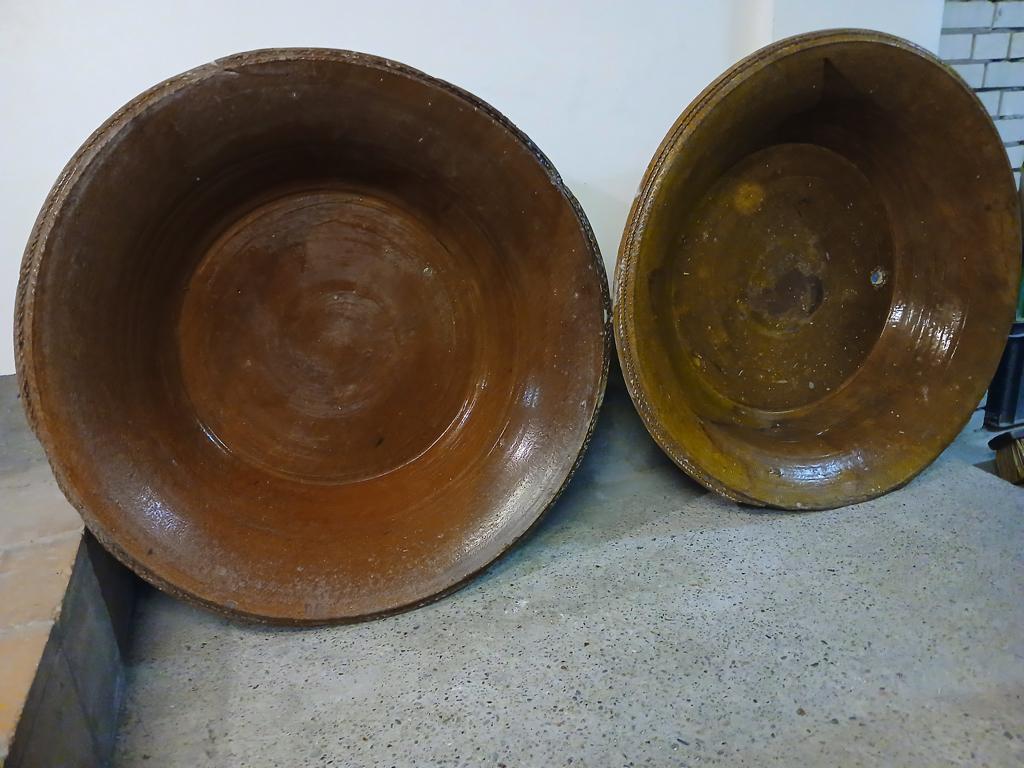 2 Spaanse bakken van aardewerk 90 cm, Lebrillo., Ophalen