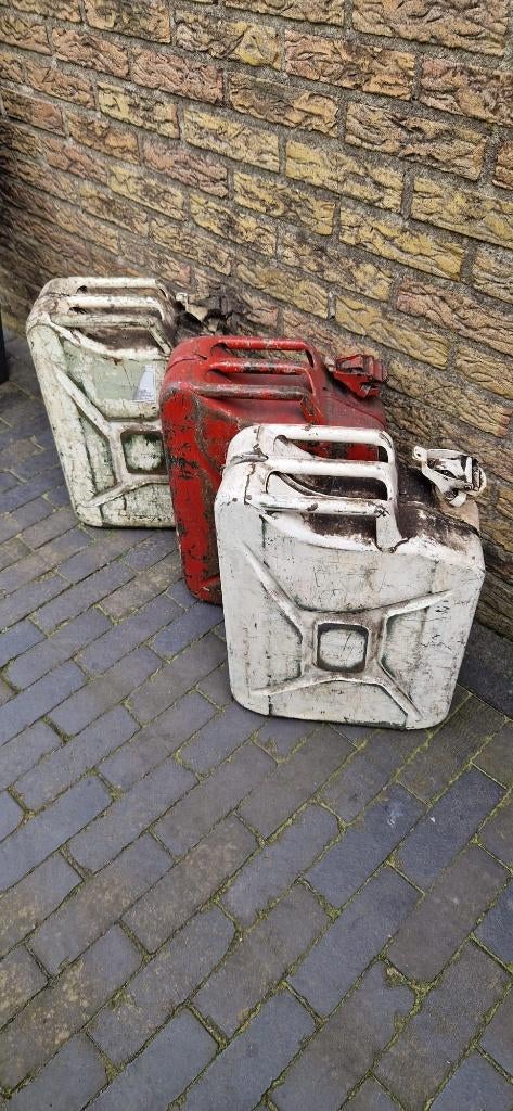 Jerrycan metaal 20 liter, Ophalen, Gebruikt