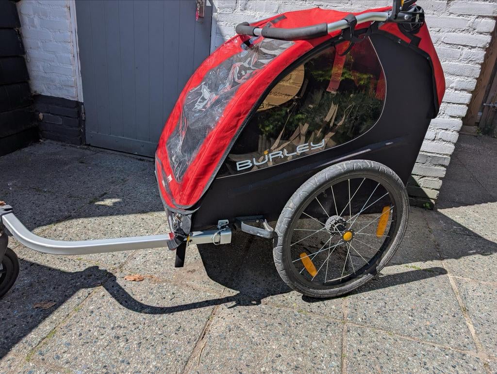Burley Honey Bee Duo Fietskar - Nette staat, compact, Fietsen en Brommers, Fietsaccessoires | Aanhangers en Karren, Ophalen, Gebruikt