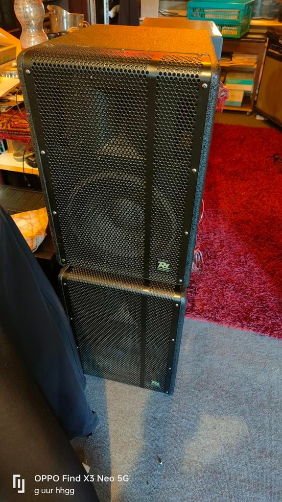 RL Power Dynamics PD-310 Speakers, Audio, Tv en Foto, Luidsprekers, Gebruikt, 120 watt of meer, Front, Rear of Stereo speakers