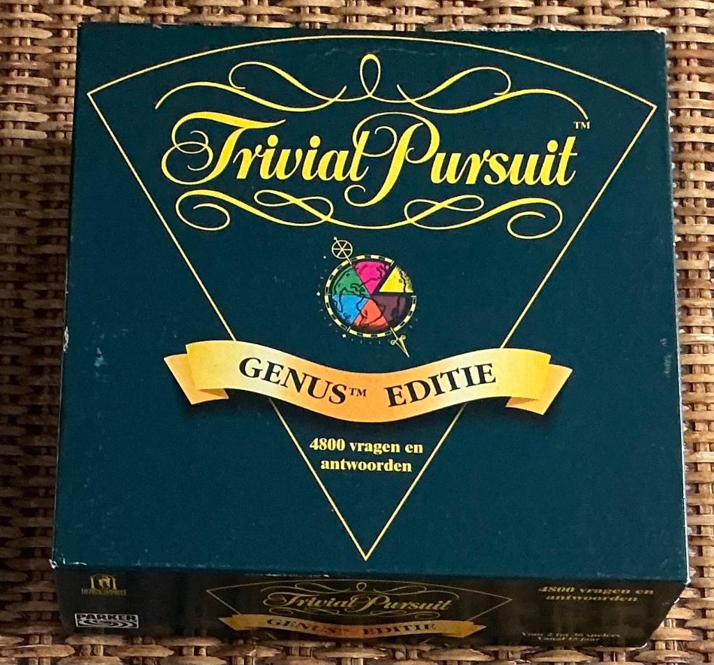 Gezelschapsspel trivial pursuit (alleen ophalen), Ophalen, Gebruikt, Parker
