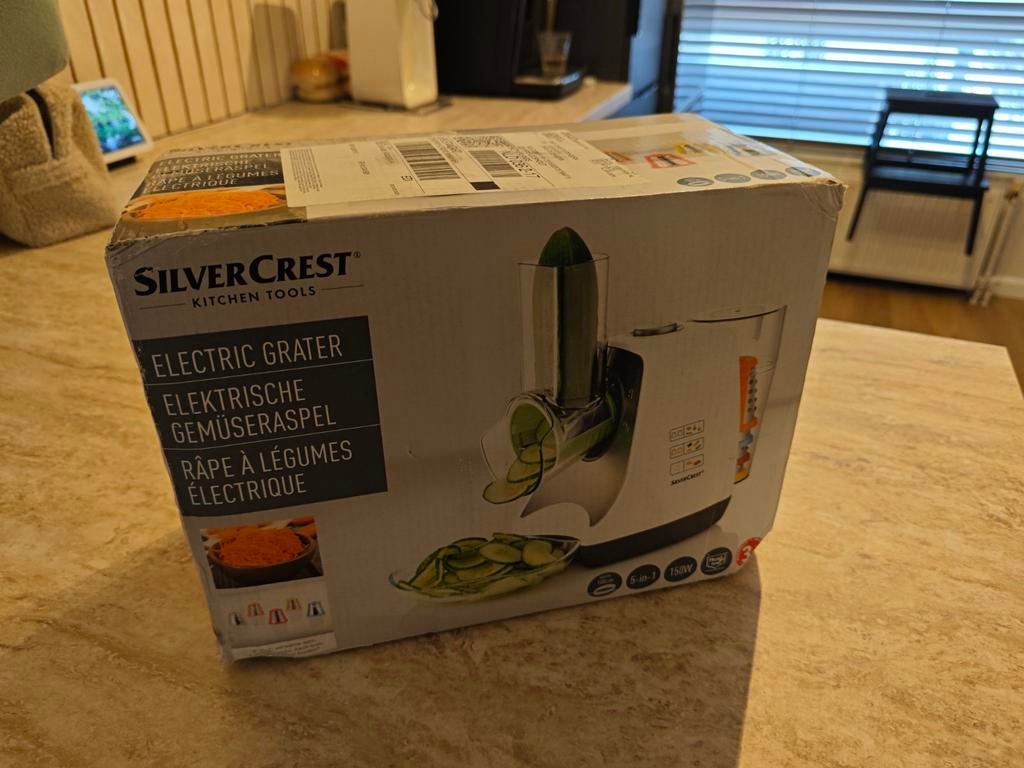 Silvercrest elektrische rasp - Nieuw in doos, Ophalen of Verzenden, Nieuw
