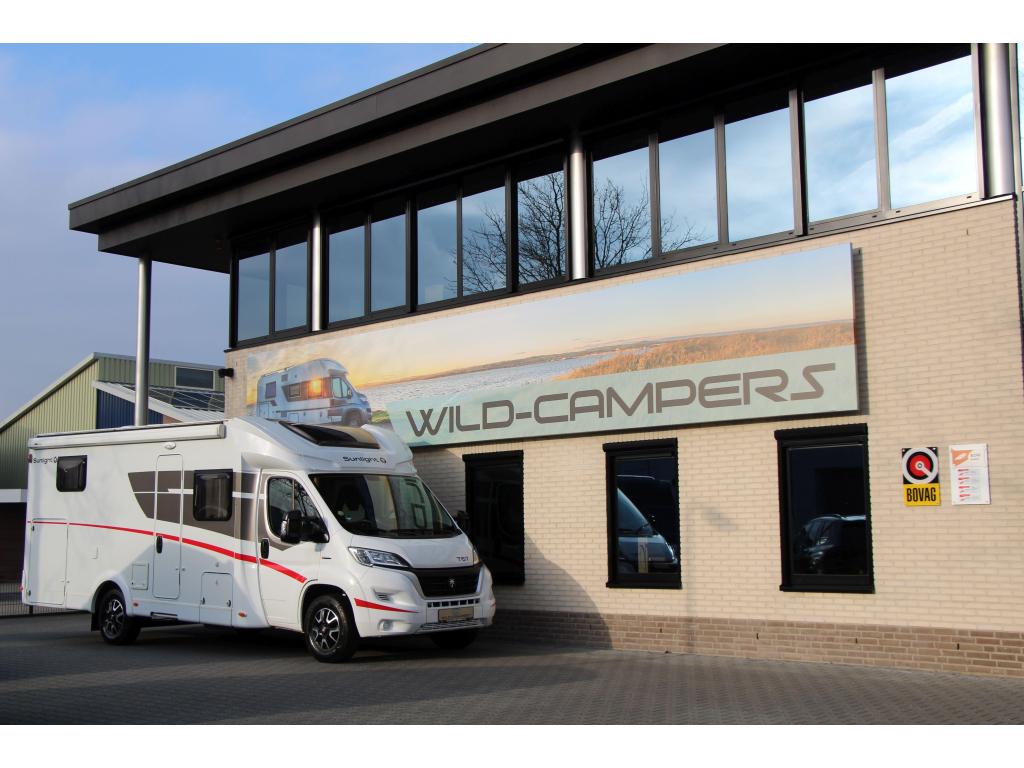 Sunlight T67 - 140PK EURO6 - ENKELE BEDDEN + HEFBED, Caravans en Kamperen, Campers, ESP-stabiliteitscontrole, Chemisch toilet