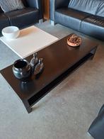 salontafels wit en zwart - gratis afhalen, Ophalen, Gebruikt, 100 tot 150 cm, 50 tot 100 cm