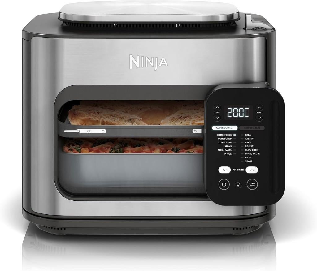Ninja Combi 12-in-1 Multi-Cooker, Oven & Airfryer, Ophalen of Verzenden, Gebruikt, Airfryer XL, 1500 gram of meer