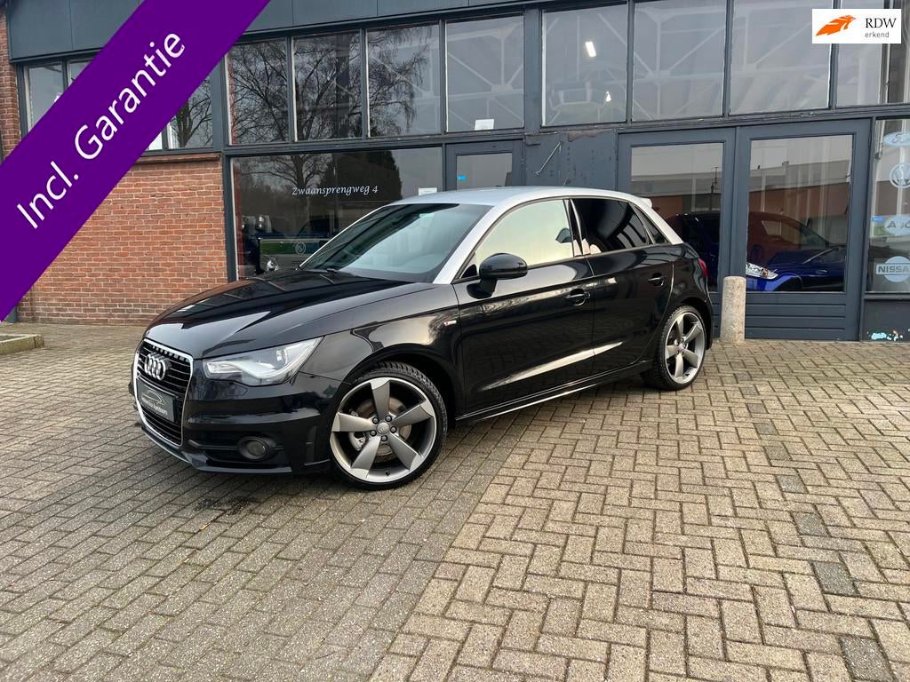 Audi A1 Sportback 1.4 TFSI Attraction Pro Line Business, 185, Voorwielaandrijving, Zwart, 4 cilinders, 4 stoelen