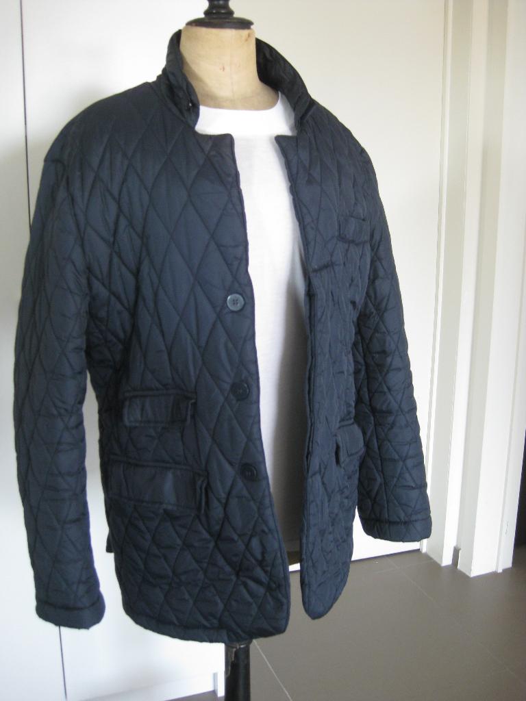 Nylon Colbert Donkerblauw Maat L, Ophalen of Verzenden, Zo goed als nieuw, Maat 48/50 (M), Blauw