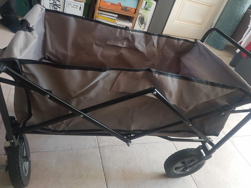 Nieuwe bolderkar, Ophalen, Opvouwbaar, Zo goed als nieuw