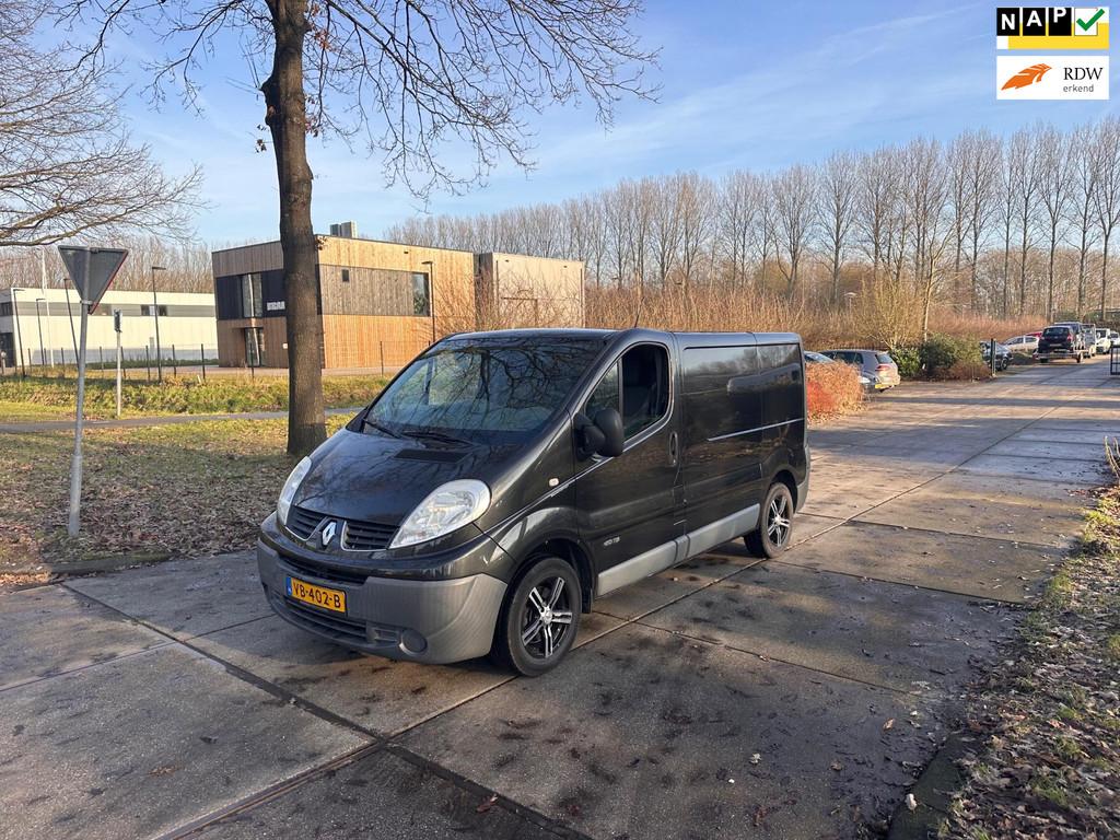 Renault Trafic 2.0 dCi T27 L1H1 Eco Black Edition Navi.Airco, Auto's, Voorwielaandrijving, Euro 5, 4 cilinders, Renault