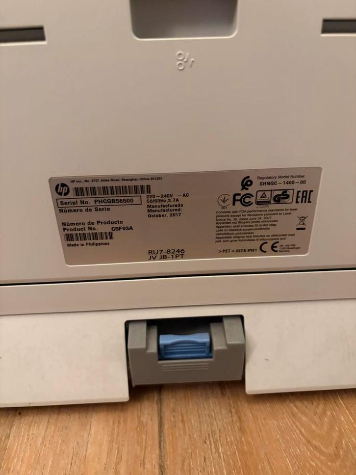 HP LaserJet Pro M402n Laserprinter, Computers en Software, Printers, Gebruikt, Printer, Laserprinter, Zwart-en-wit printen, Ingebouwde Wi-Fi