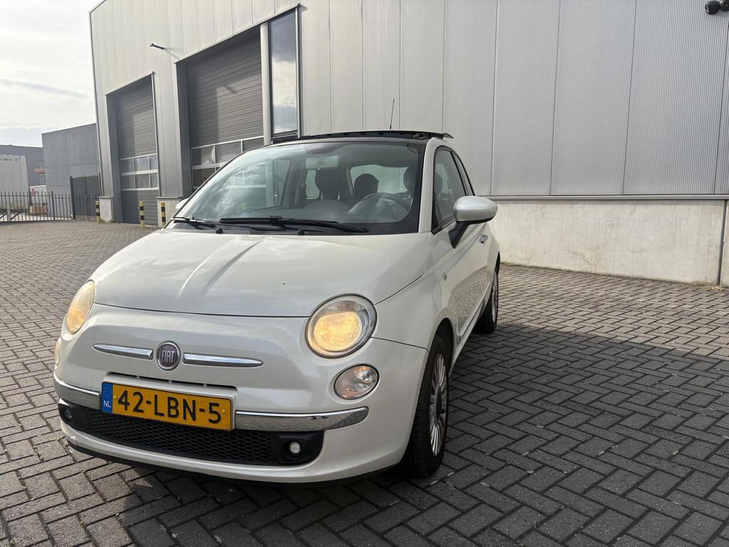 Fiat 500 1.4-16V Lounge/Pano/nwe distributieriem, Voorwielaandrijving, Euro 5, 101 pk, Gebruikt