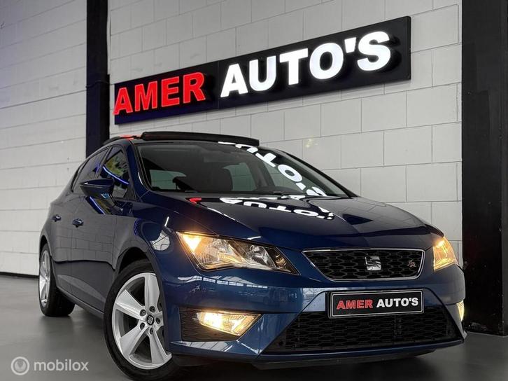 Seat Leon 1.4 TSI FR DSG/Panorama/Unieke Kleur/2e eign.TOP!, Auto's, Seat, Bedrijf, Te koop, Leon, ABS, Airbags, Airconditioning