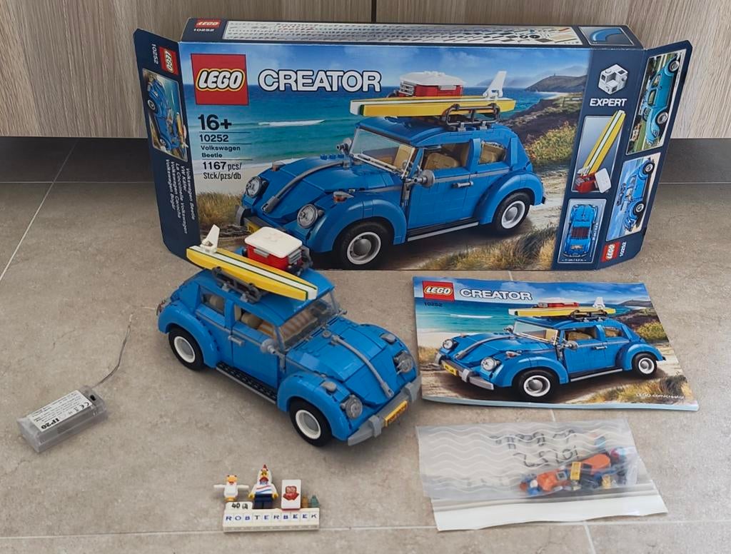 Lego 10252 Creator Volkswagen Beetle, Kinderen en Baby's, Speelgoed | Duplo en Lego, Lego, Ophalen of Verzenden, Zo goed als nieuw