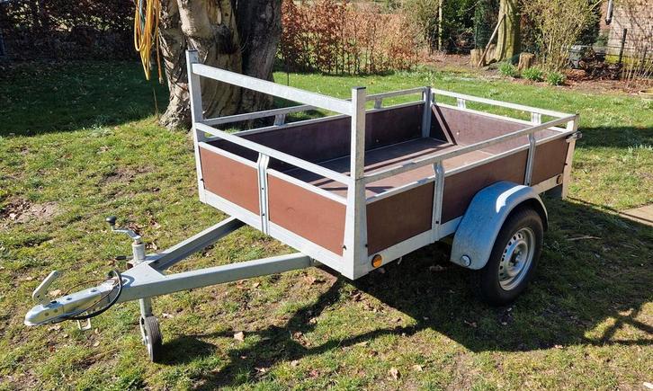 Aanhanger 200x120cm - zo goed als nieuw, bieden mag, Auto diversen, Aanhangers en Bagagewagens, Gebruikt, Ophalen