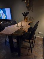 Houten tafel epoxy, Ophalen, Rechthoekig, 50 tot 100 cm