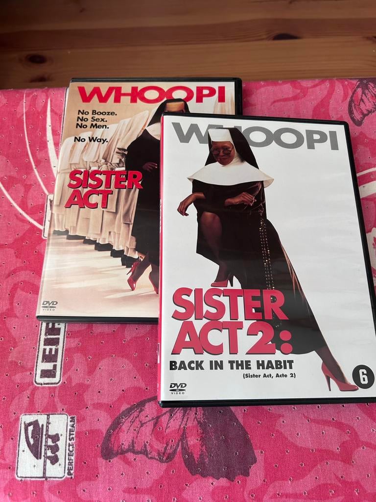 Sister act / sister act 2 back in the habit, Alle leeftijden, Ophalen of Verzenden, Zo goed als nieuw, Actiekomedie