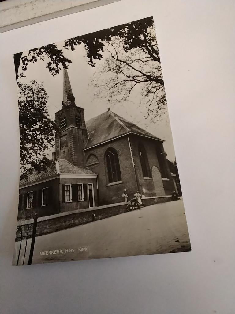 MEERKERK. HERV. KERK, Ophalen of Verzenden