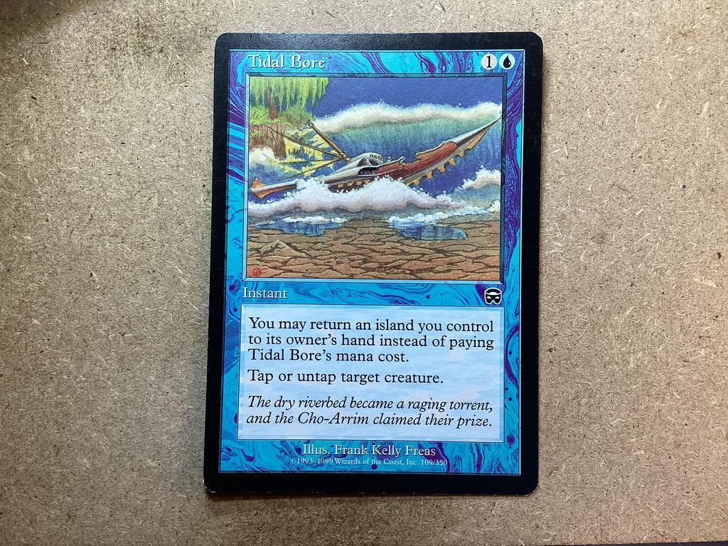 1x Tidal Bore [109/350] (Good), Ophalen of Verzenden, Gebruikt, Losse kaart