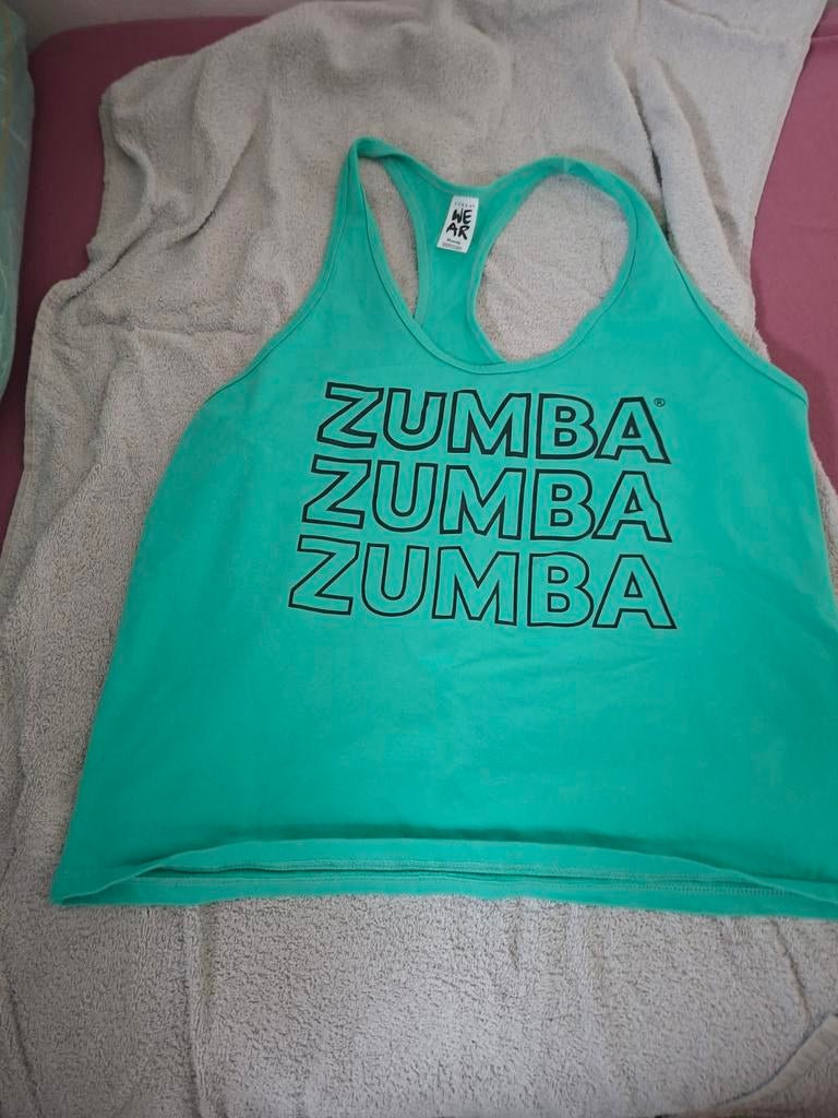 Zumba topje XL, Maat 46/48 (XL) of groter, Ophalen of Verzenden, Groen, Fitness of Aerobics