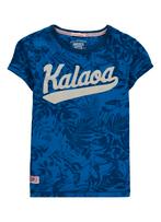 America Today Elias Donkerblauw t-shirt flockprint 170-176, Kinderen en Baby's, Kinderkleding | Maat 170, America Today, Nieuw