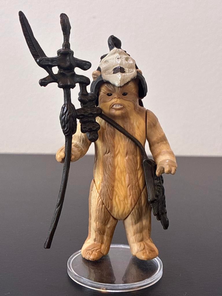 Vintage Star Wars Logray Ewok Medicine Man Unitoy, Ophalen of Verzenden, Zo goed als nieuw, Actiefiguurtje