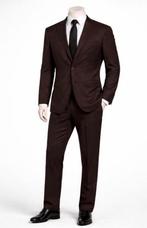 Zara Man, pak maat 48. Donker bruin, Ophalen of Verzenden, Zo goed als nieuw, Maat 48/50 (M), Bruin