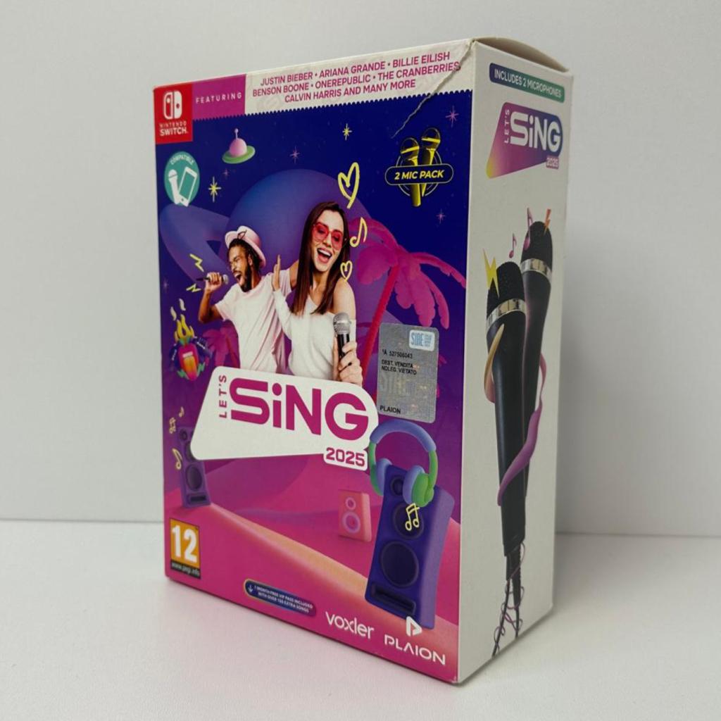 Nintendo Switch Let's Sing 2025 Mic bundle | NIEUW