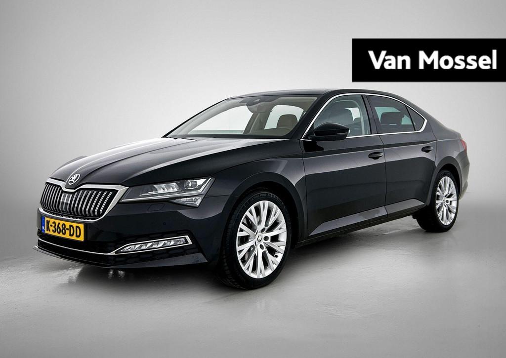 Skoda Superb 1.5 TSI ACT Business Edition Plus | TREKHAAK |, Auto's, Skoda, 12 maanden, 4 cilinders, Zwart, Origineel Nederlands