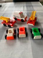 VINTAGE Fisher Price voertuigen, schoolbus met poppetjes, Ophalen of Verzenden, Zo goed als nieuw, Speelset