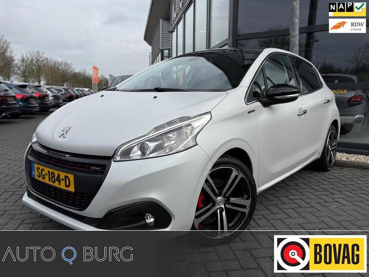 Peugeot 208 1.2 PureTech GT-Line | Panorama | Navi | Climate, Auto's, Peugeot, Bedrijf, Te koop, ABS, Airbags, Airconditioning