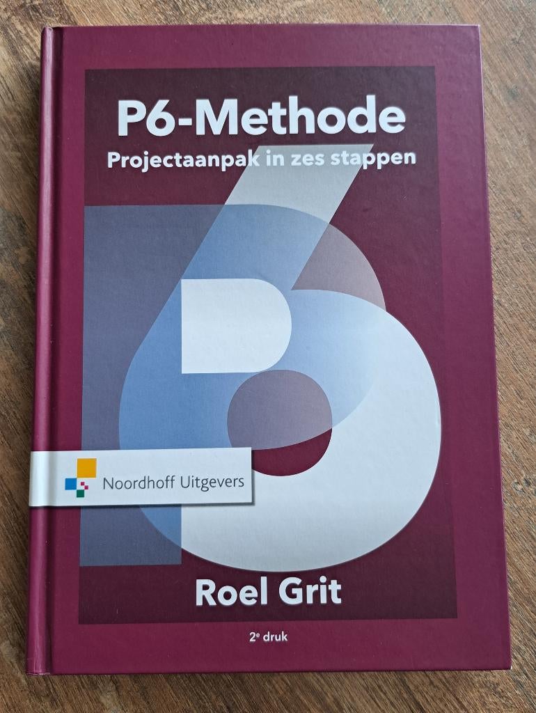 P6-Methode - Roel Grit (2e druk), Boeken, Beta, Nieuw, Roel Grit, HBO