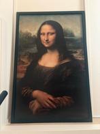 Groot Mona Lisa Schilderij met Lijst (117x78 cm), Ophalen of Verzenden