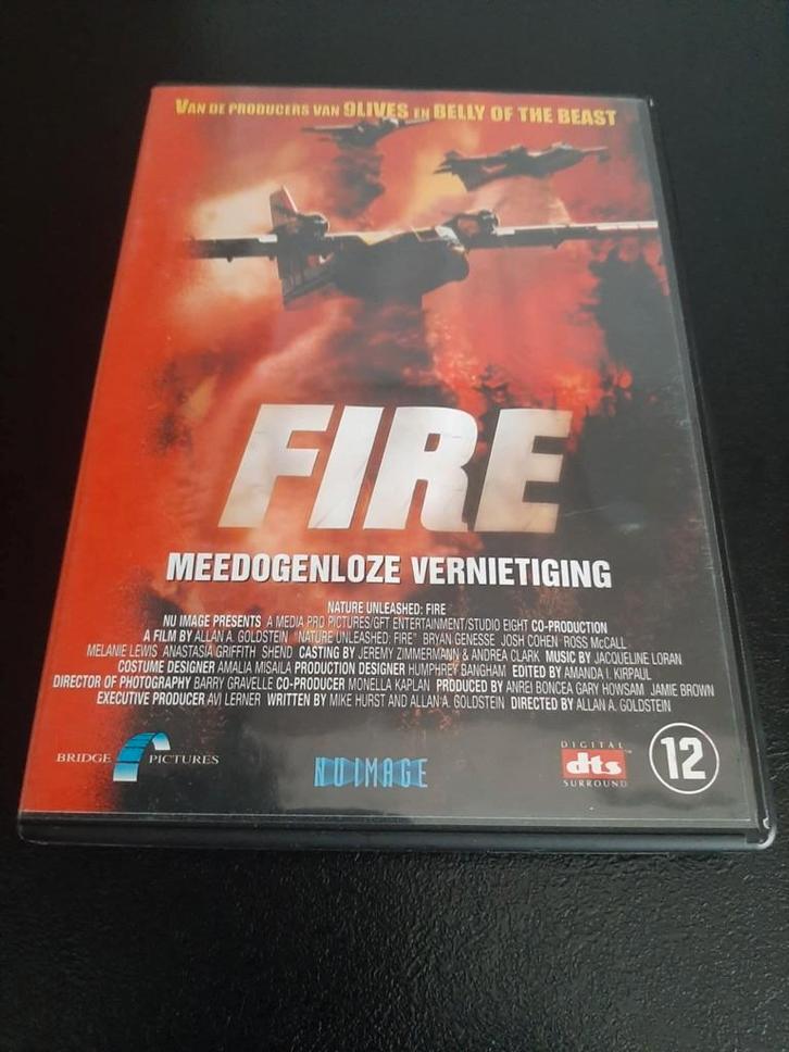 Nature unleashed: Fire, Bryan Genesse, Anastasia Griffith!, Cd's en Dvd's, Dvd's | Actie, Gebruikt, Actie, Vanaf 12 jaar, Ophalen of Verzenden