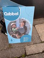 Fiets stoel /kleur zwart/ merk Qibbel/, Ophalen, Voetsteuntjes, 15 t/m 36 kg, Voorzitje