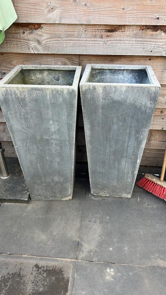 Plantenbak, Tuin en Terras, Ophalen, Zo goed als nieuw, Rond, Minder dan 30 cm