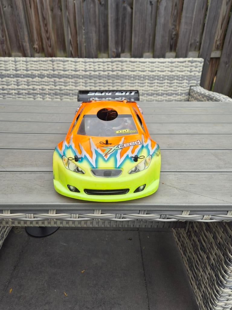 Te koop mooie serpent 733, Ophalen of Verzenden, Zo goed als nieuw, Schaal 1:10, Auto onroad