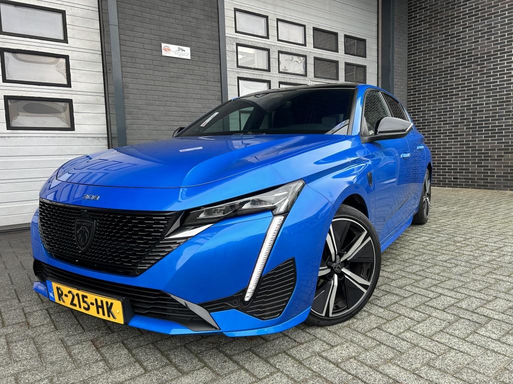 Peugeot 308 1.5 BlueHDi GT Bomvol! Unieke auto!, Adaptive Cruise Control, 4 cilinders, Blauw, Bedrijf