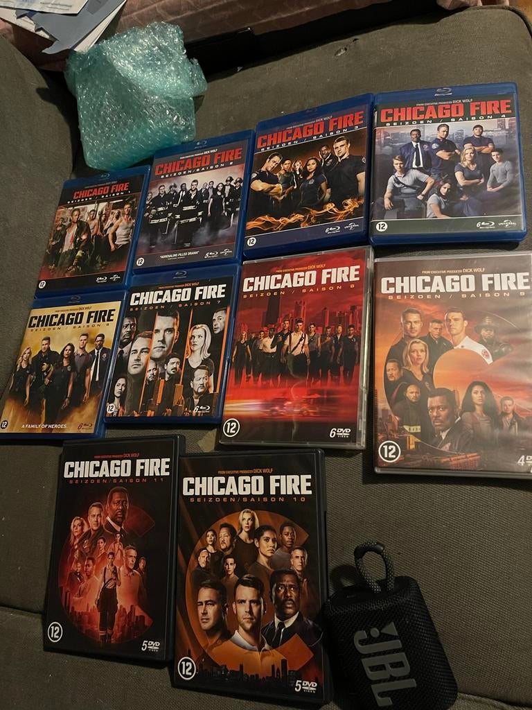 Chicago Fire DVD's en Blu-rays 1-12, Cd's en Dvd's, Dvd's | Tv en Series, Gebruikt, Boxset, Drama, Ophalen of Verzenden