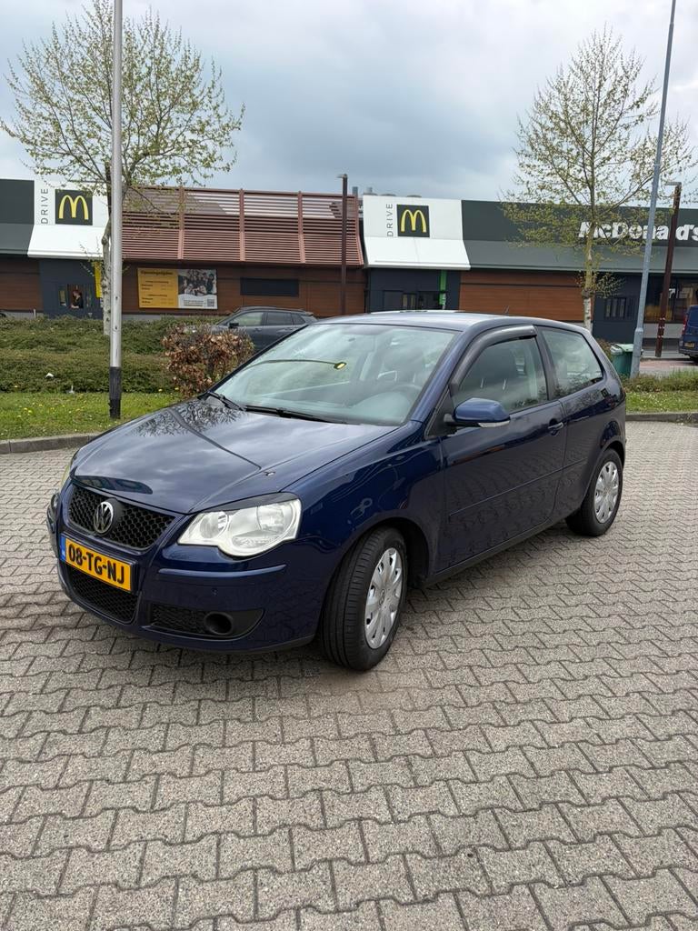 Volkswagen Polo 1.2 FUN 47KW 2006 Blauw, Voorwielaandrijving, 64 pk, 540 kg, Blauw