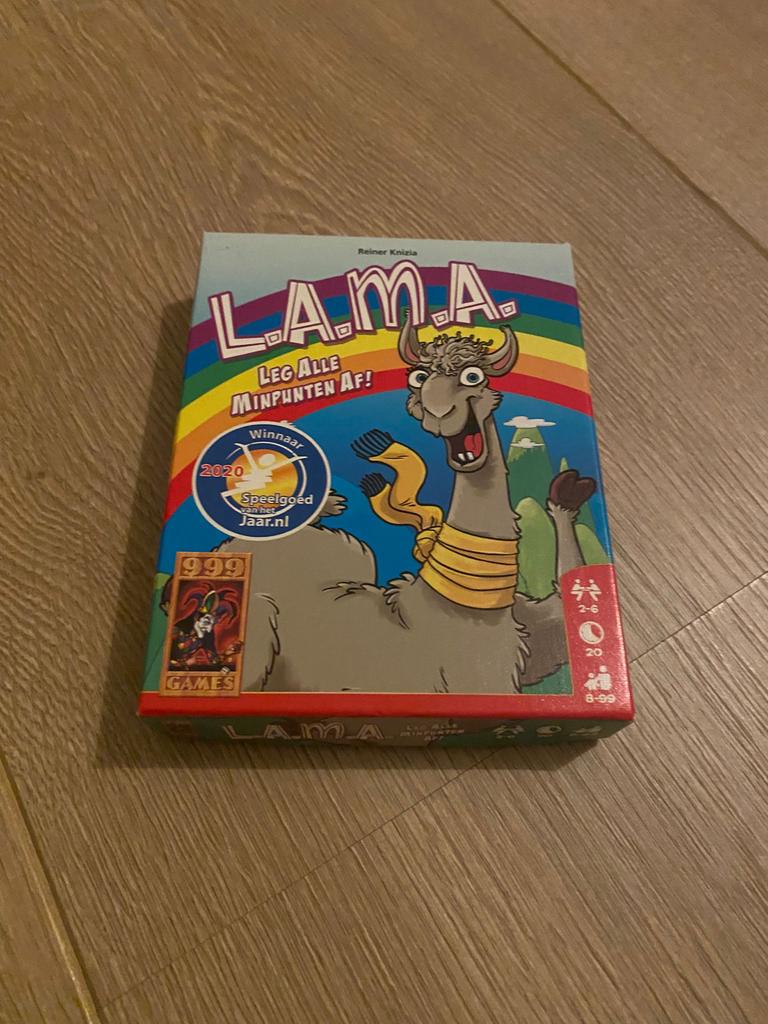 LAMA bordspel, Drie of vier spelers, Ophalen of Verzenden, Gebruikt