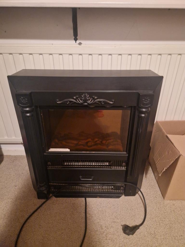 Elektrische sfeerhaard, Ophalen