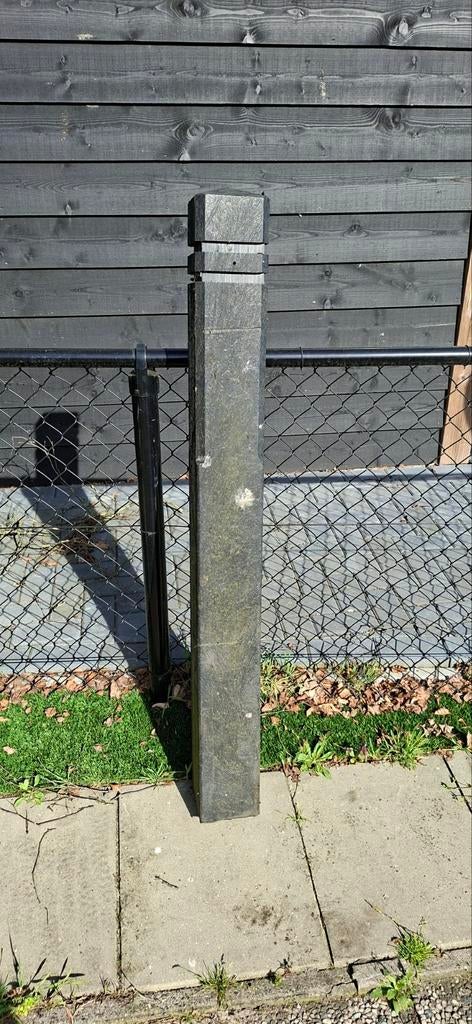 Kunststof palen 2 stuks, Tuin en Terras, Palen, Balken en Planken, Ophalen, Gebruikt, Minder dan 180 cm, Palen